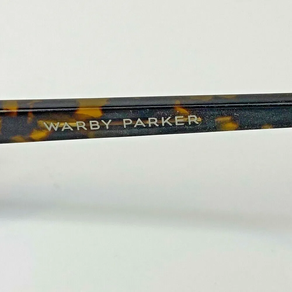 Warby Parker Langston Eyeglass Frames Tortoise‎ 201 53-16-140 Brown Academia